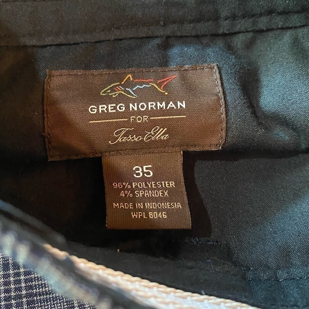 greg Norman for Tasso Elba Golf Shorts - Picture 6 of 6
